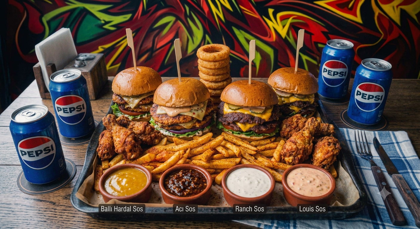 Cajun Mega Menü