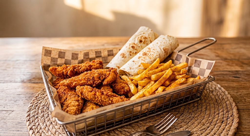 Acılı Cajun Tavuk
